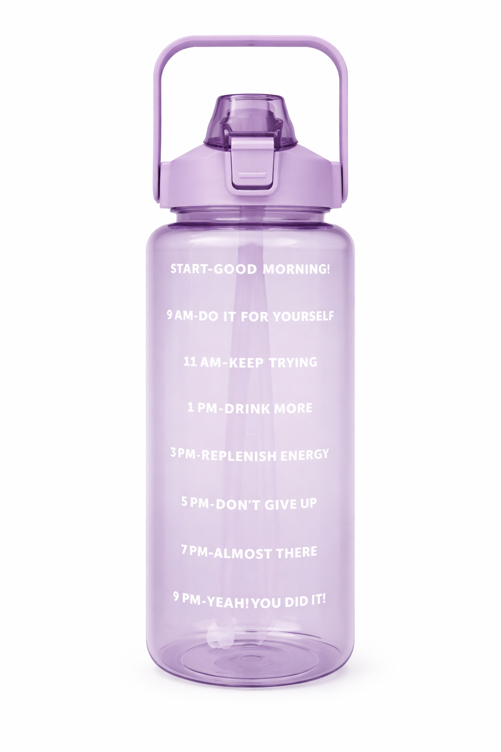 2 Litre Motivational premium Water Bottle
