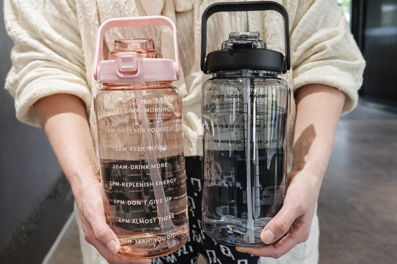 2 Litre Motivational premium Water Bottle